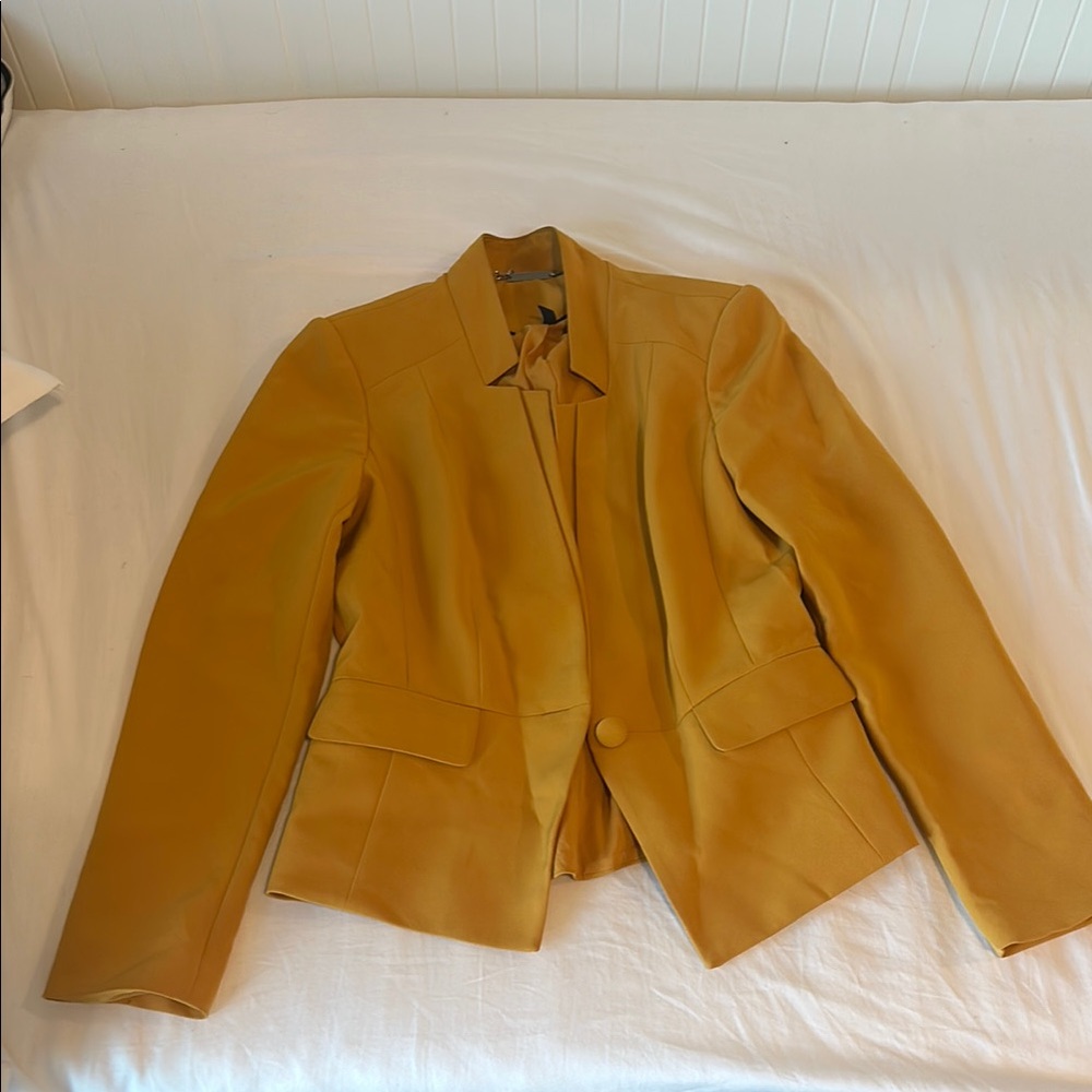 Women's Mustard Yellow Blazer